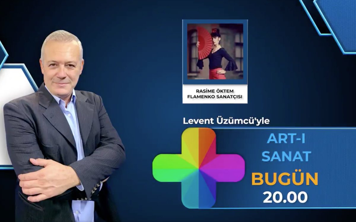 Flamenko nedir?

Flamenko dansı bize ne anlatıyor?

Pandemi, flamenko sanatçılarını nasıl etkiledi?

Flamenko sanatçısı Rasime Öktem anlatıyor.

<a href="/LeventUzumcu/">Levent Üzümcü</a> @ArtiTV_ <a href="/Flamenkoizmir/">Flamenko İzmir</a> 
 ile #ArtıSanat 20.00'de ARTI TV'de.

x.com/ArtiTV_/status…