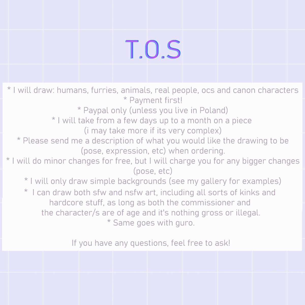 killallflies's tweet image. #commissionsopen #commissionprices yea