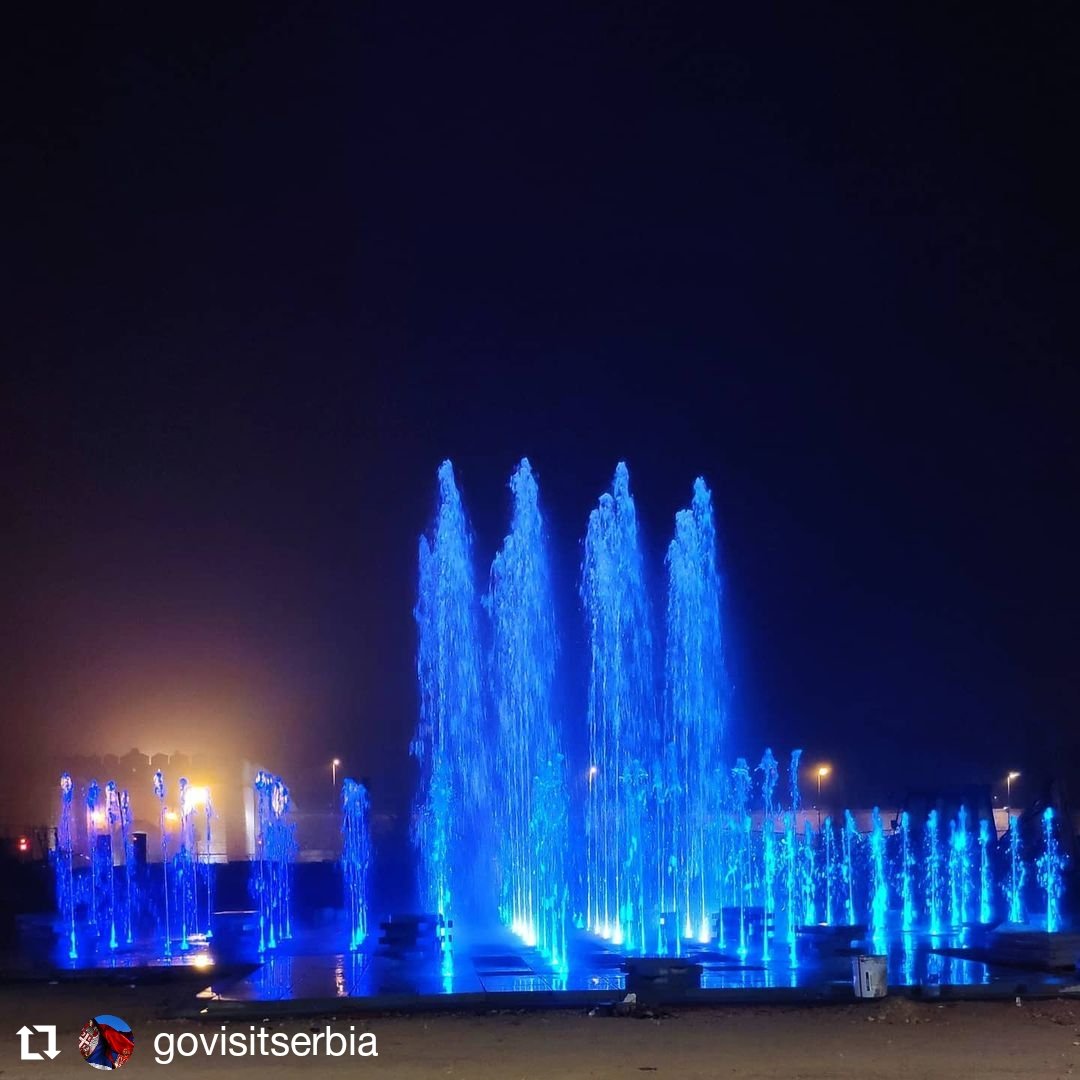 Noćna avantura 2021 #musicfountain 
. 
#wheretoserbia #niš #nis #fontana #fountain #naissus #Srbija #сербия #путешествие #србија🇷🇸