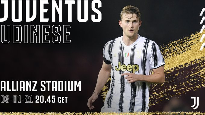 Juventus vs Udinese, Senin (4/1/2021) dinihari pukul 02.45 WIB