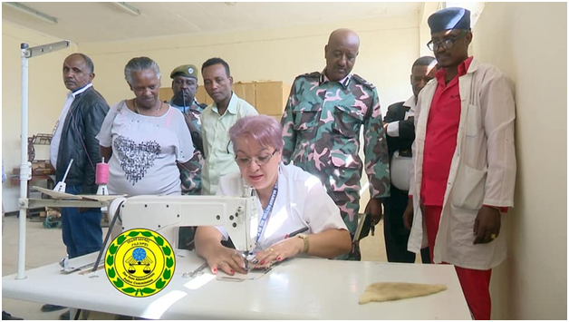 PrisonFederal's tweet photo. የፌደራል ማረሚያ ቤቶች ኮምሽን የድሬደዋ ሁሉ አቀፍ ማረፊያና ማረሚያ ማዕከል በድሬዳዋ ኢንዱስትሪ መንደር ውስጥ  በጋመንት ኢንዱስትሪ ከተሰማራ ‹‹አንድሪያ›› ከተሠኘ የጫማ ፋብሪካ ጋር  የመግባቢያ ሠነድ ተፈራረመ። https://t.co/X6f9HhTXEd