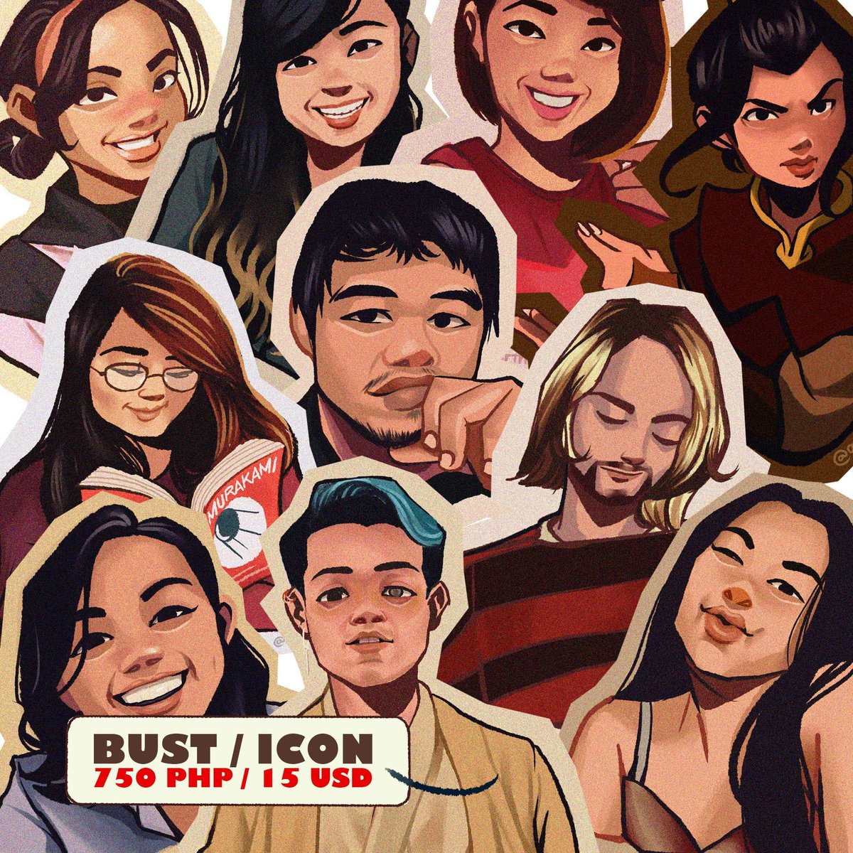 Happy new year everyone! 🎉✨

I'm now accepting commissions for 2021! This would help me earn some savings before our next sem start and settle our family expenses. 

If you're interested, just hmu! Details and inquiries will be sent thru DM. 

RT's will be highly appreciated 🥺