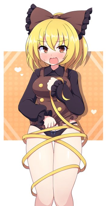 ヤマメちゃんのスカートを短くしちゃいました❤️❤️ 