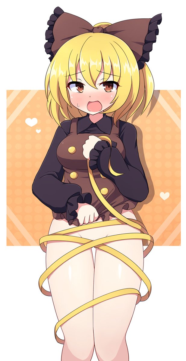 ヤマメちゃんのスカートを短くしちゃいました❤️❤️ 