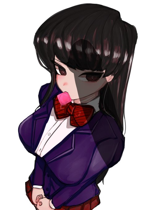 [R-18] kmさん 見せ槍 #古見さんは、コミュ症です。 #古見硝子 #見せ槍 #コンドーム #目がハート https://t.co/8sLRPlp5Io 