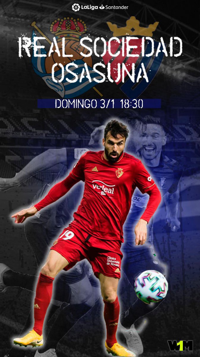 📺 #LaLigaSantander 

Osasuna inicia el año en Anoeta de la mano del #Gigante <a href="/gallegoenric/">Enric Gallego</a> 

⏰ 18:30 horas 
⚽️ <a href="/RealSociedad/">Real Sociedad Fútbol</a> Vs <a href="/CAOsasuna/">CAOsasuna</a> 
📺 <a href="/MovistarFutbol/">MovistarFútbol</a> 
🔥 #NosGustaEmpezarBien