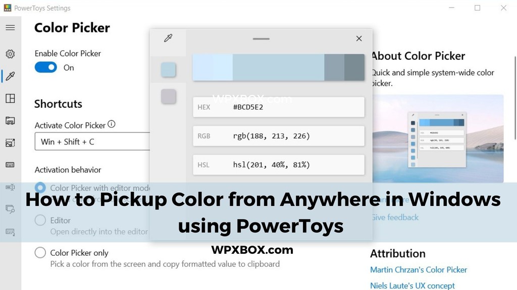 ashishmohta's tweet image. How to Pickup Color from Anywhere in Windows
▸ lttr.ai/bNOg

#PickupColor #ColorPickerTool