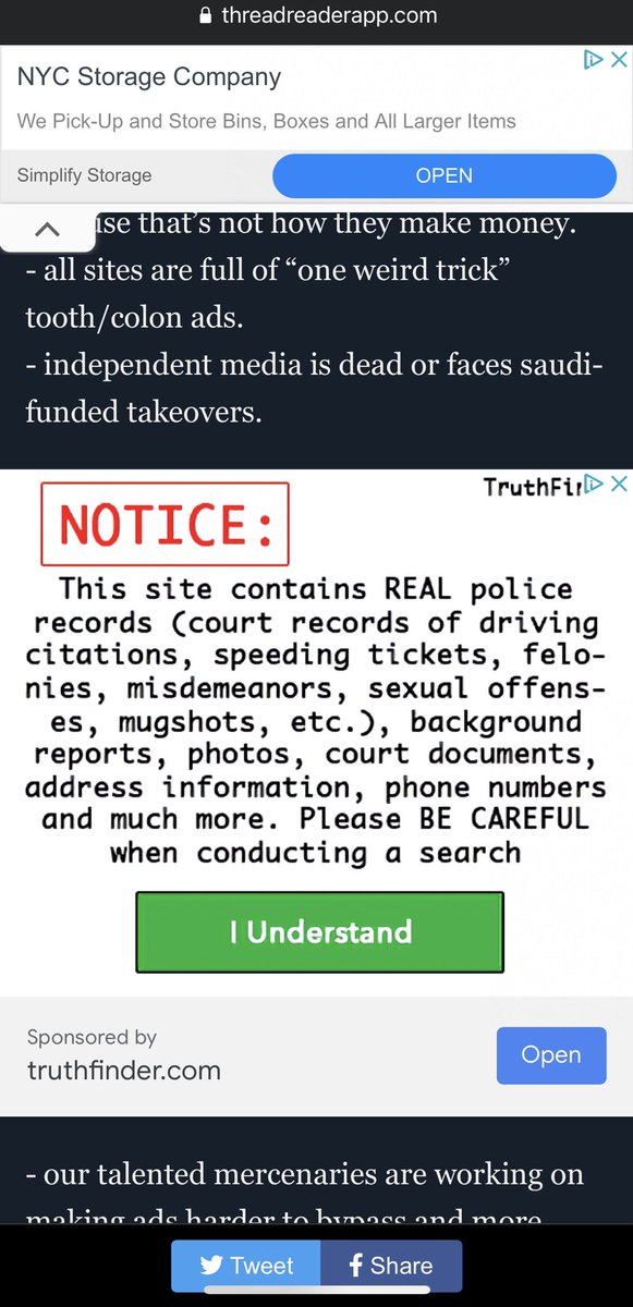 thanks whoever summoned the “thread unroll” bot for providing this helpful example.