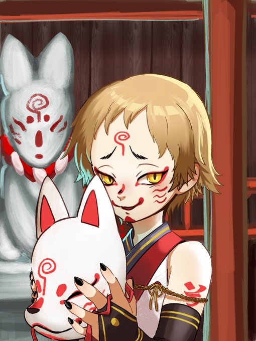 狐面のtwitterイラスト検索結果 古い順 狐面のtwitterイラスト検索結果 古い順