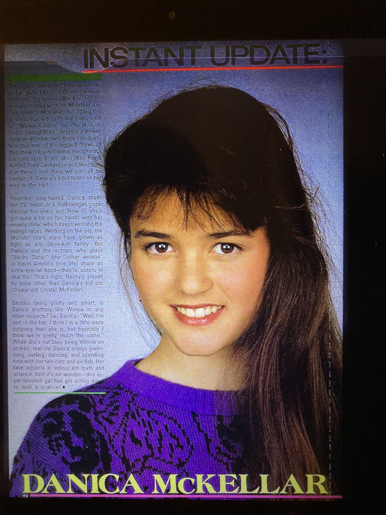 Happy 46th Birthday Danica Mckellar 