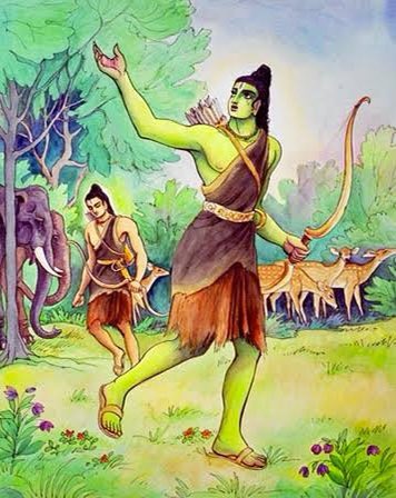 Relentless search for Sita had left Rama fatigued and stressed. This Stotram was meant to calm him and provide him with mental and physical strength to face the enemy on the battlefield.