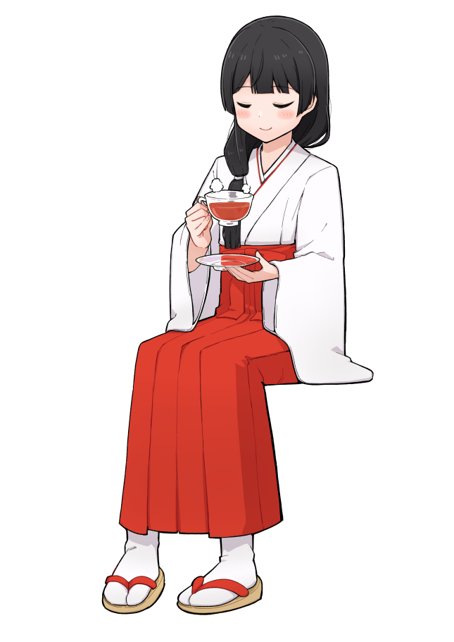 戸を投げる 紅茶を飲む巫女 T Co X5mr2ddk3j Twitter