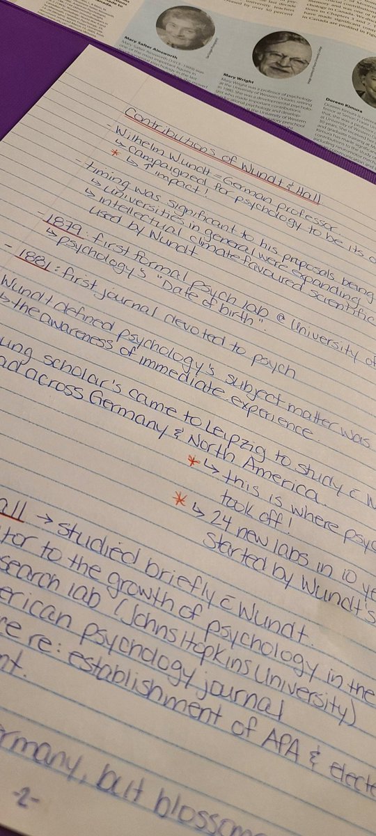 HarvRat's tweet image. My notetaking style &amp;amp; format are DIRECTLY related to that which my grade 7/8 science teacher (Mary Lou Gordon, may she RIP) demanded of us. I think of her every time I underline a heading.

Who else attributes an academic habit directly to a previous teacher? #NerdQuestion
