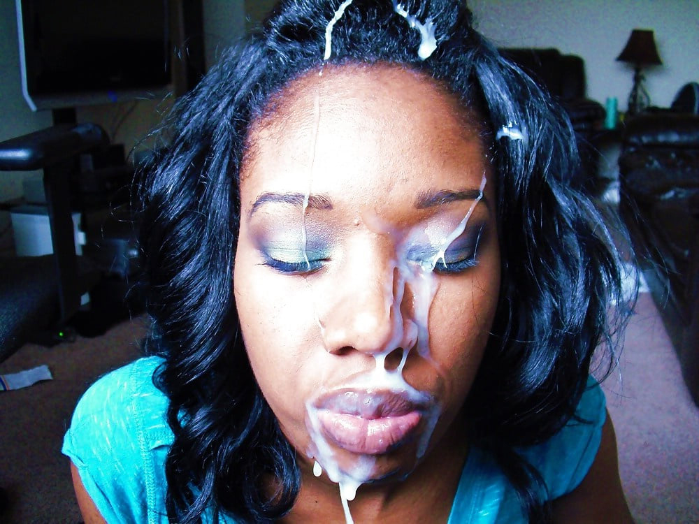 Facial secretary messy ebony