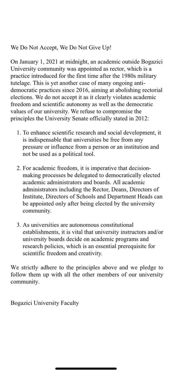 ozyurek_a's tweet image. Let me be clear !! This attack to freedom of science and sovereignity of free thinking to one of the worlds best 200 universities is not a local but a global issue. @unibogazici_en #freetheuniversity #freescience pls support BU faculty in their fight