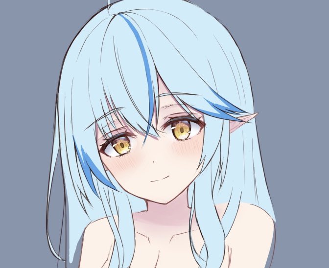 新年1枚目は去年1番ハマったラミィちゃんを描いていくぞ〜!
目だけ塗り塗り 