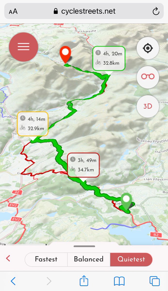 cyclestreets's tweet photo. On Christmas Day we quietly slipped out a public beta of our new mobile website.
Our leading cycle routing, Photomap, POIs, data layers for campaigning, etc., in a modern mobile-friendly website interface, with full 3D terrain display.
https://t.co/n3t0s2YpB3
#cyclestreets2020 https://t.co/g6jQpSVEWB