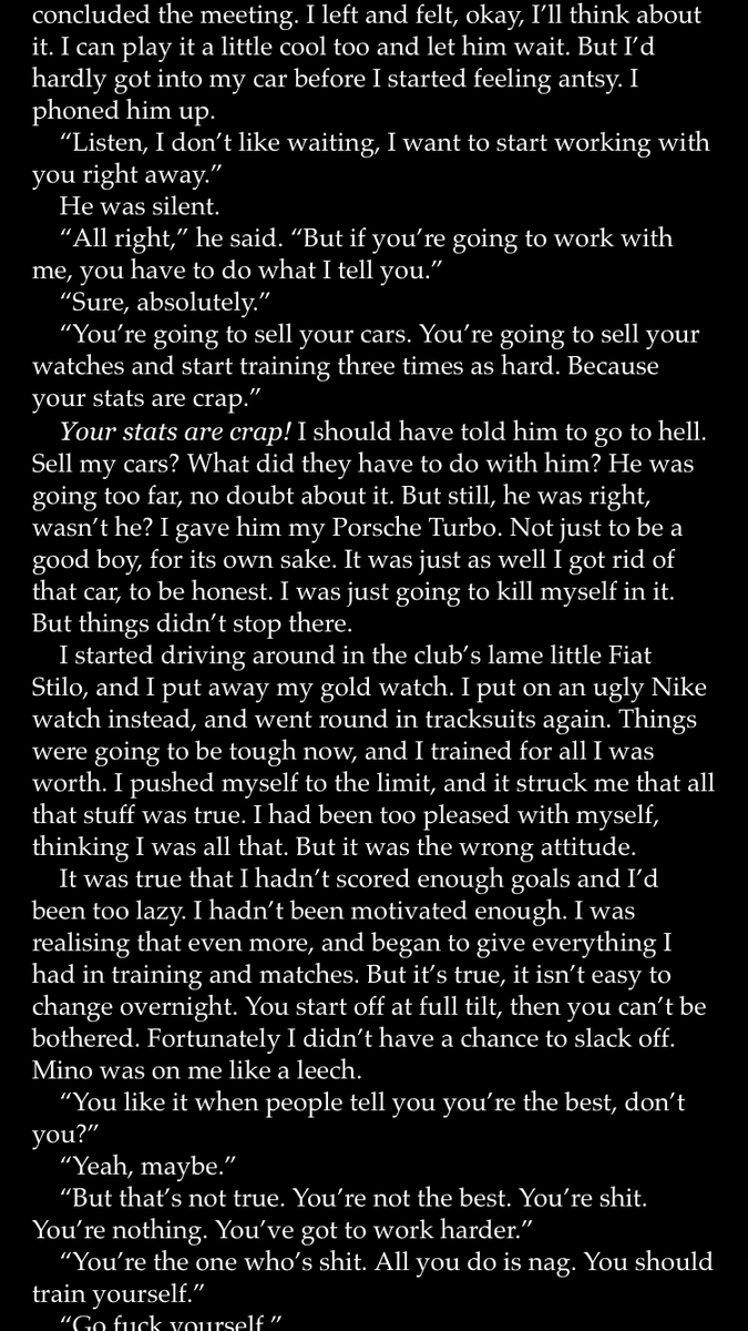 [3/5] These screenshots detail Zlatan's first interaction with Raiola before he eventually became his agent. Excuse the small font. Wanted to share the entire convo without taking a lot of screenshots.