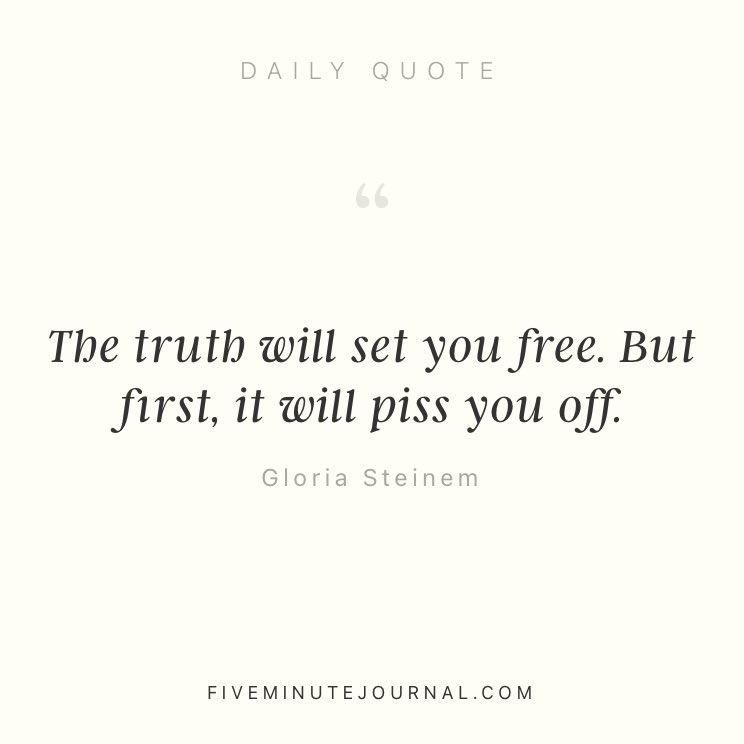 Such perfect timing @5minutejournal