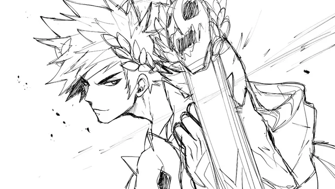 It's almost Monday and back to work. There's still lot work from previously month..
Again..
Deadline approaches :3 