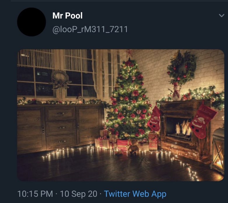 He also posted those days 3 Christmas gift images. In the Julian calendar Christmas is on January 7 (Gregorian). Maybe it's the fucking gift everybody hopes. 18/*