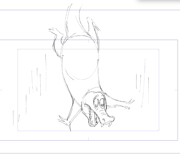 flying swamp lizard wip ehehe
but, howmst does one draw a reptile....?

maybe dont design a character as you animate it👍 