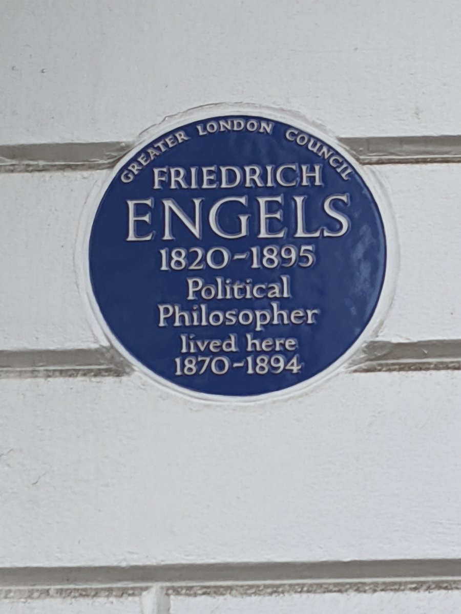 7/ Engels lived here: 122 Regent's Park Road, Primrose Hill