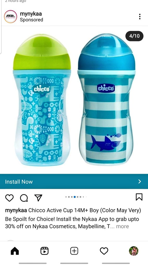 You know have passed the 'Good-Mommy' Test when the #internet decides to show you Baby Products in sponsored ads Everytime Everywhere.

Including NykaaFASHION🙄

Tell me what's the fashion in a Peppa Pig, A Potty seat or in Feeding Bottles?🤔
#parenting
#MommyMemes
#justforfun