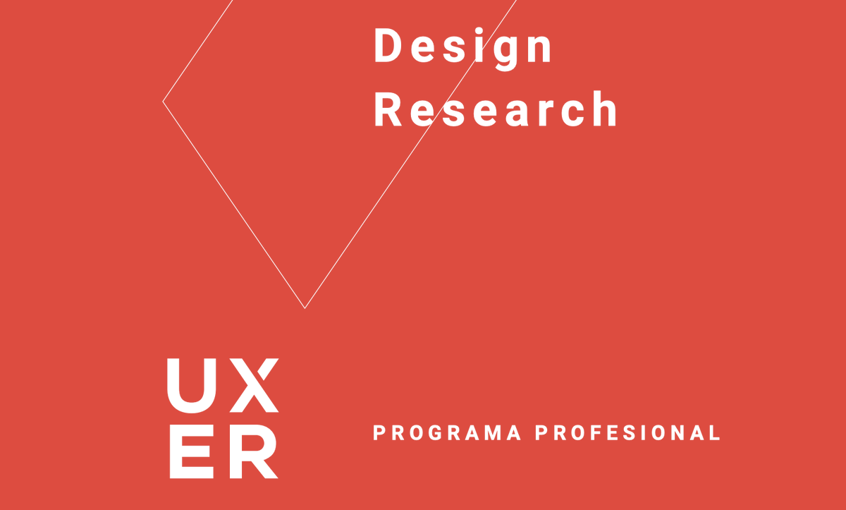 ¿En el 2021 quieres especializarte o reorientar tu carreera profesional en Design Research? No te pierdas la sesión informativa del programa profesional de #DesignResearch de <a href="/uxerschool/">UXER School</a> que será el 11/1 a las 19h.  
👉🏼 Inscríbete: bit.ly/2X4zZDA
#UX #UXResearch