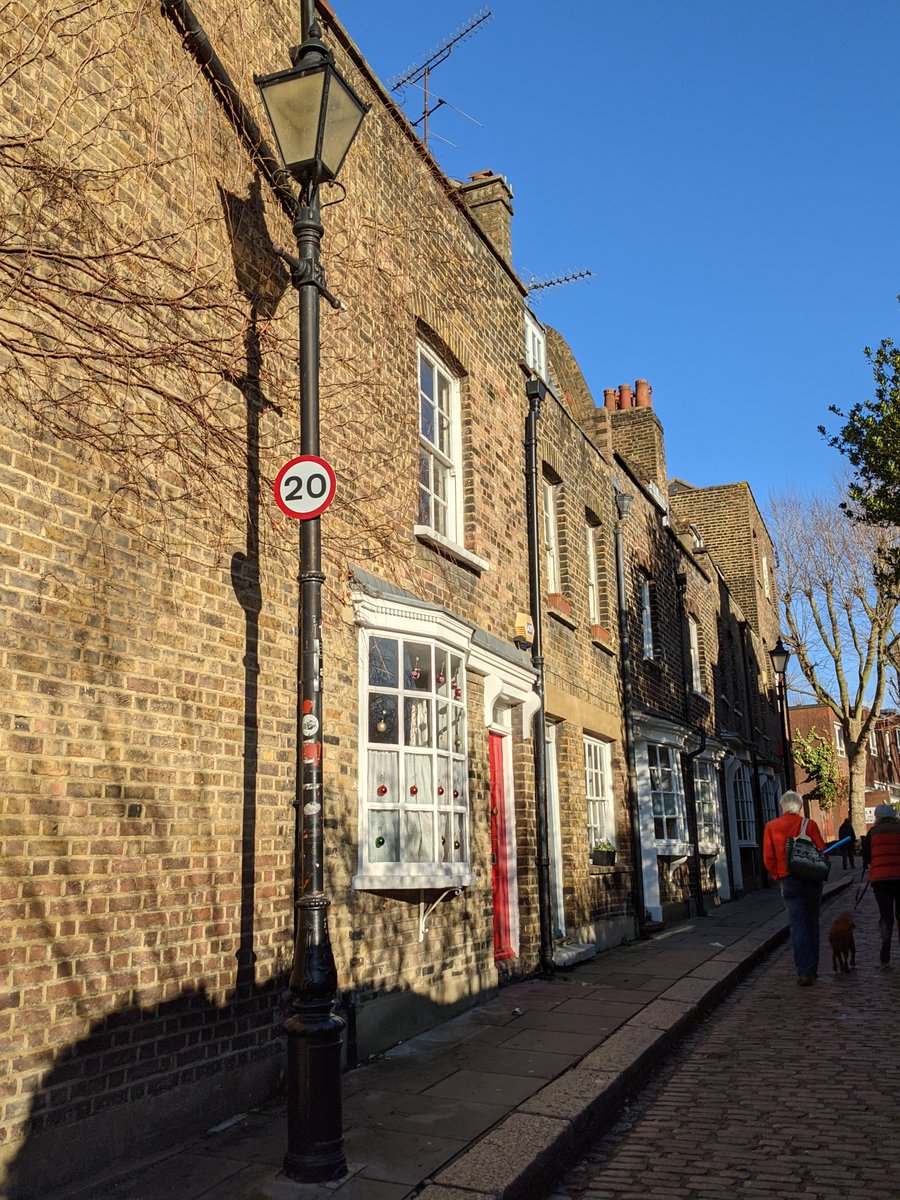 16/ Little Green Street, dating to the 1780s - one of the few surviving intact Georgian streets in London. It features in this1966 film by The Kinks: 