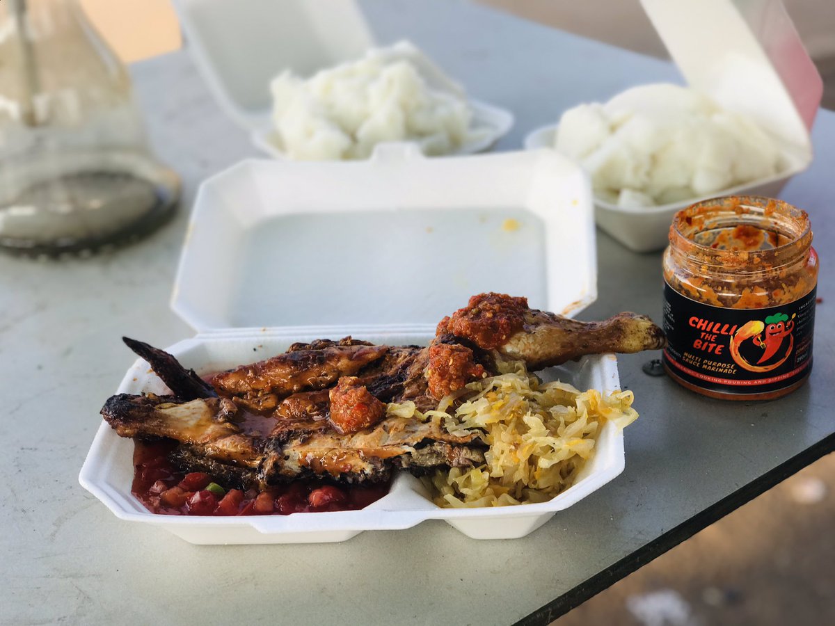 Chillithebite1's tweet image. The Multipurpose sauce marinade has all the heat and taste you need this festive for your meat. Try out the new taste of chill the bite .#tembisatotheworld #chillithebite 
#unlock2021withanewtaste #Ramaphosa #Paradise2 #level5 #limpopo #venda #eNCA #ENCA #zuma
