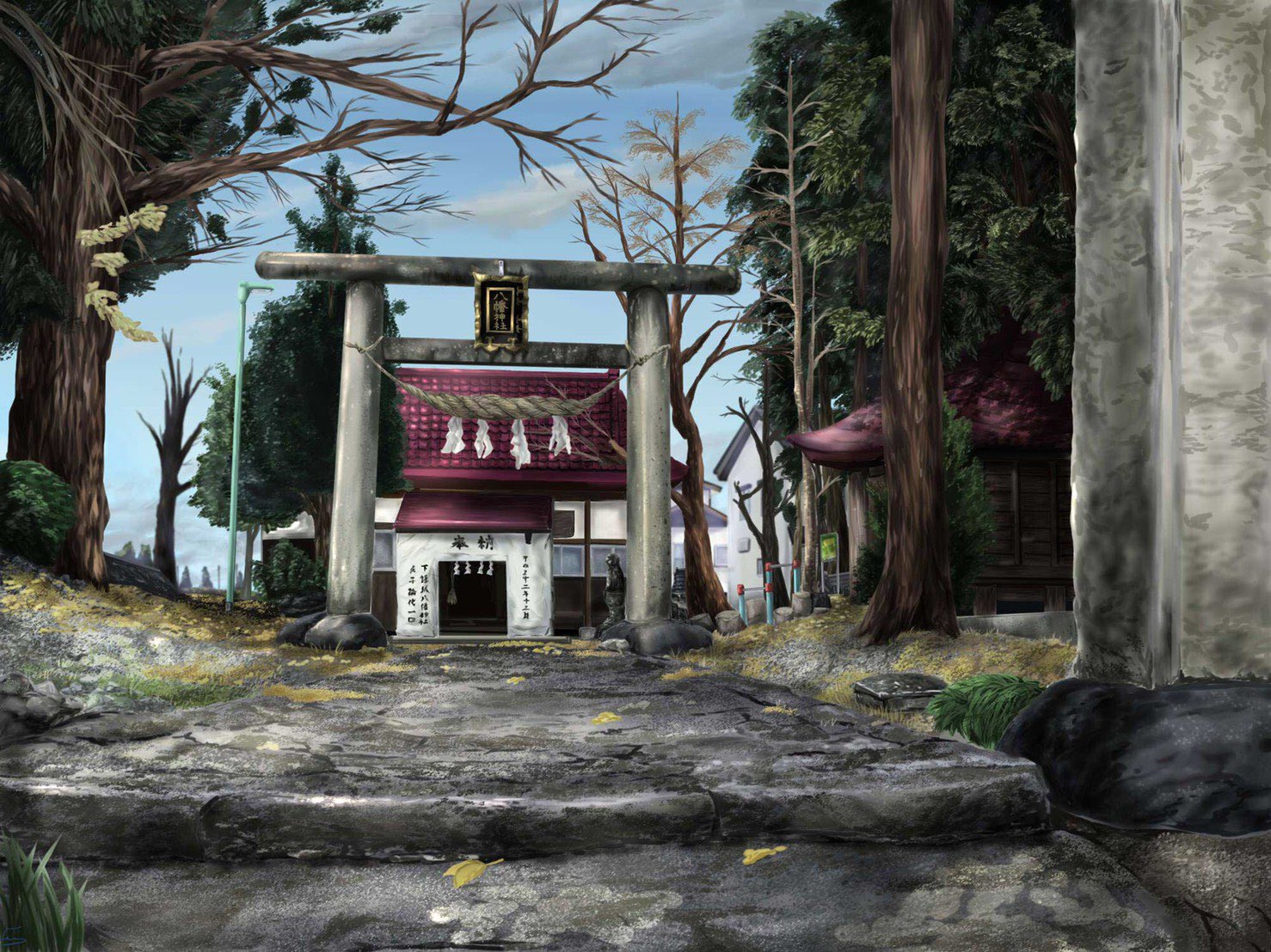 神社イラスト Twitter Search Twitter