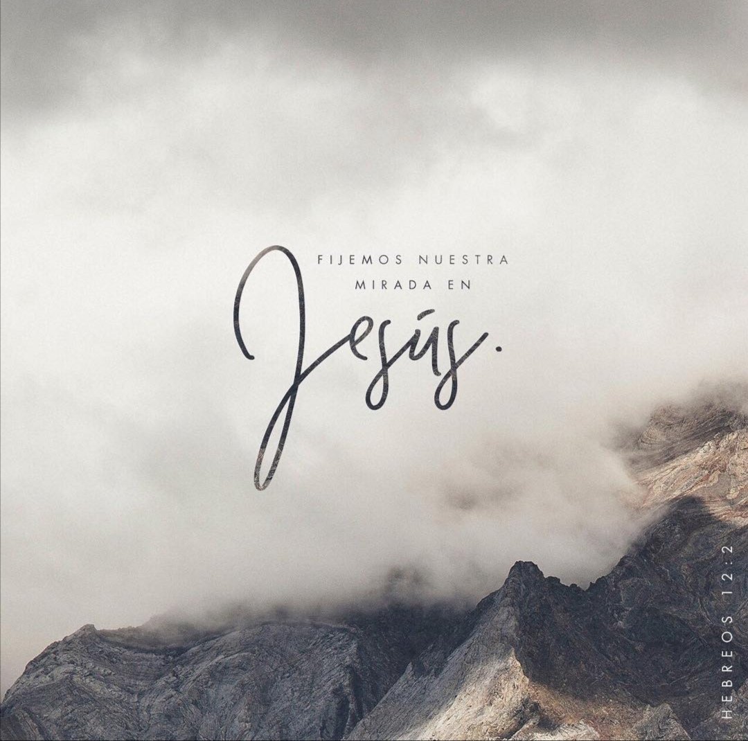pserickromero's tweet photo. "Fijemos nuestra mirada en Jesús" Hebreos 12.2
#Biblia365 https://t.co/jDspDe4JMq