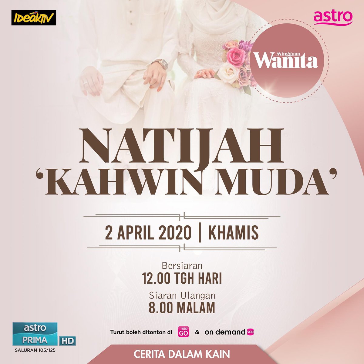 Sebenarnya tweet ni up malam tadi kebetulan pulak masa tu Tuan  @HilalAsyraf respon dan RT tweet ni. Sempat borak satu dua isu dengan beliau. Sy sebenarnya nak share perihal natijah kahwin muda ni sebab tahun lepas masa PKP 1.0 pernah dijemput  @MingguanWanita untuk share pasal ni,