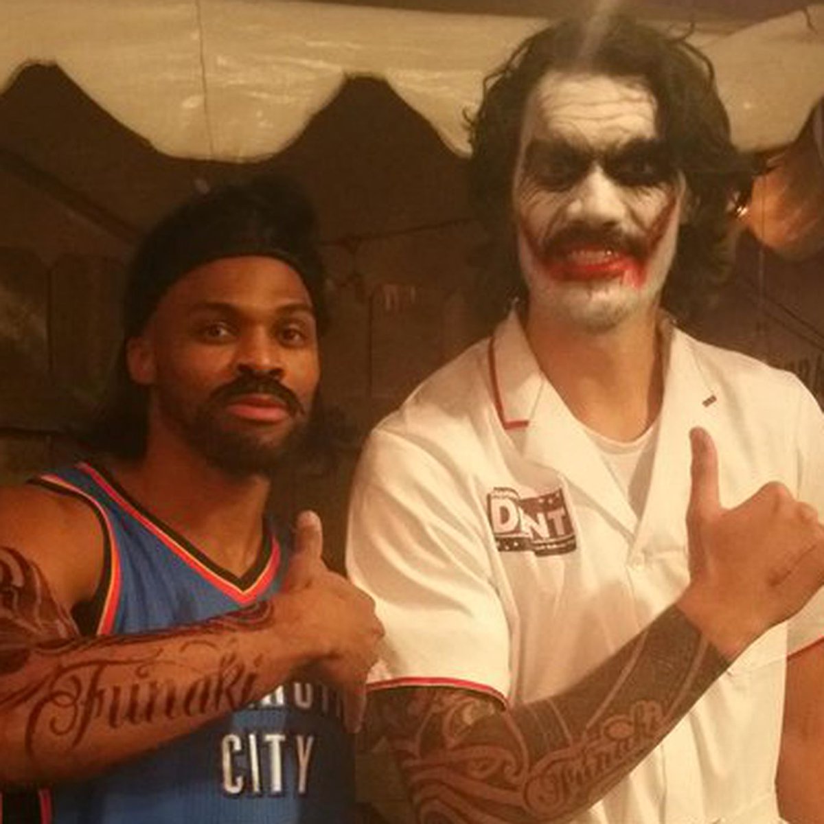Sometimes I think about how much Steven Adams must miss Russell Westbrook. https://t.co/qBPuFliZl0