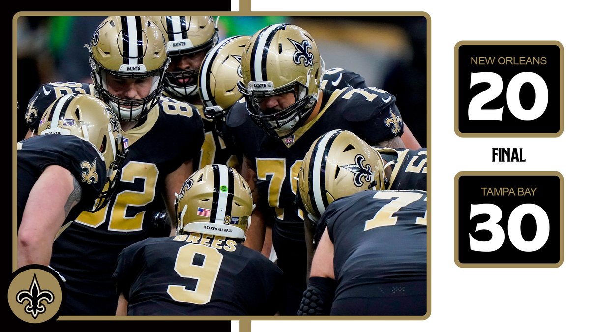 Saints's tweet photo. Final. https://t.co/4VcntVCVBm