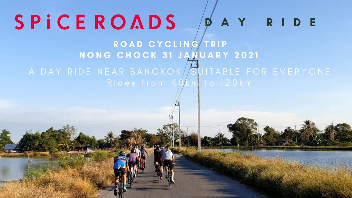 spiceroads's tweet photo. Join us on a day ride close to Bangkok on Sunday 31 Jan - https://t.co/p6Pdk0ofDf https://t.co/LpJvhTfZo6