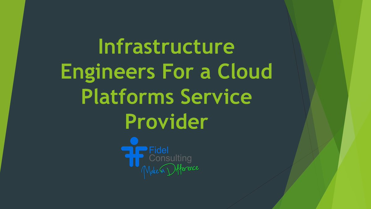 fideljobsjapan's tweet image. Looking for #InfrastructureEngineers For a #Cloud Platforms Service Provider! ~6M~10M

Requirements:
• 6+ yrs of experience in #IT industry as a Support Engineer with #Infrastructure experience

Details ↓
fidelconsulting.com/jp/index.php/j…

#Java #Python #JavaScript #HTML5 #CSS  #web #API