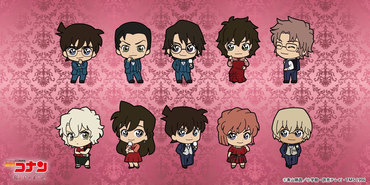セガプラザ通信 宣伝担当 No Twitter セガ ラッキーくじ セガ ラッキーくじ 探偵コナン Red Party Collection では デフォルメイラストを使用した 賞品もご用意しております 今日はそのデフォルメイラストを 公開しちゃいます 初瀬川 セガ 名探偵