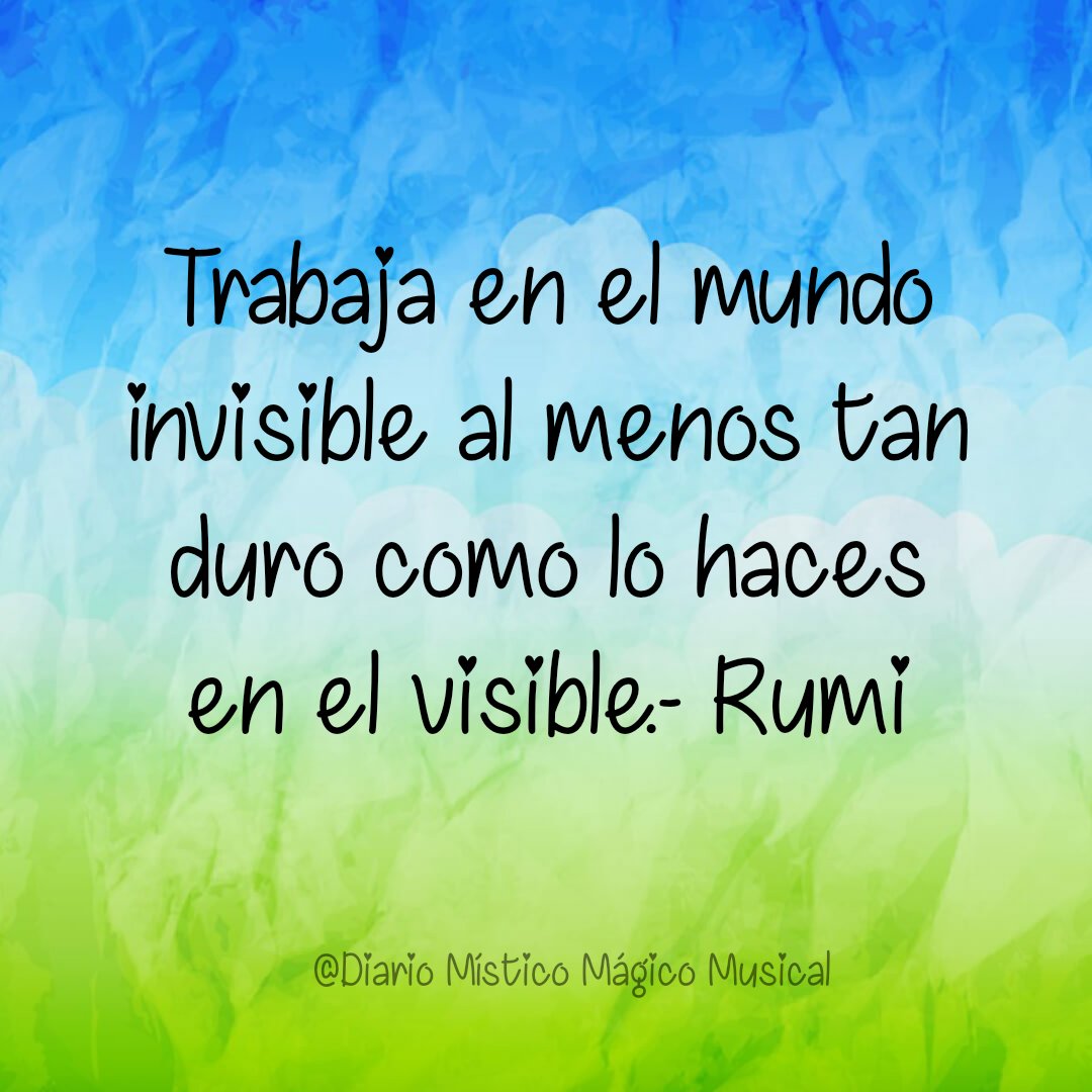 MsBenett's tweet photo. #FraseDelDía #trabajointerior #Rumi 🙌🏼✨✨🙌🏼 https://t.co/enmvUevw6K