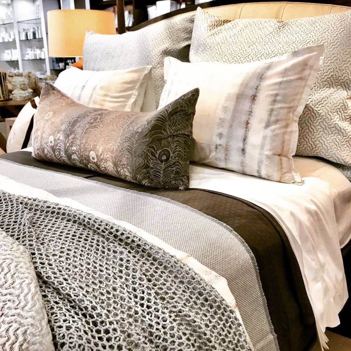 SpecialtyShops's tweet photo. Our biggest goal for 2021? Get better sleep thanks to bedding from @BedsideManorNC! 😴 #SpecialtyShopsSouthPark https://t.co/KvnINTTfmN