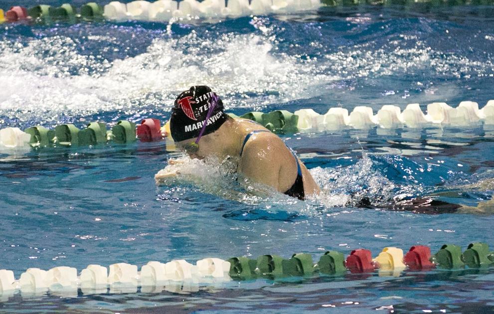 pressandguide's tweet photo. Divine Child's Payton Markavich competes at girls' swim state meet w/ PHOTO GALLERY https://t.co/aGZhKWYL4T https://t.co/b9ydUqJLql