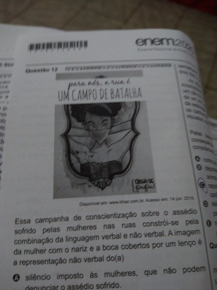 FelipeS00252440's tweet photo. Enem esse ano focou bastante no respeito as mulheres, foram duas questões sobre o tema!

#APrendiNoEnem #enem2021 https://t.co/P4pm6LmZxA