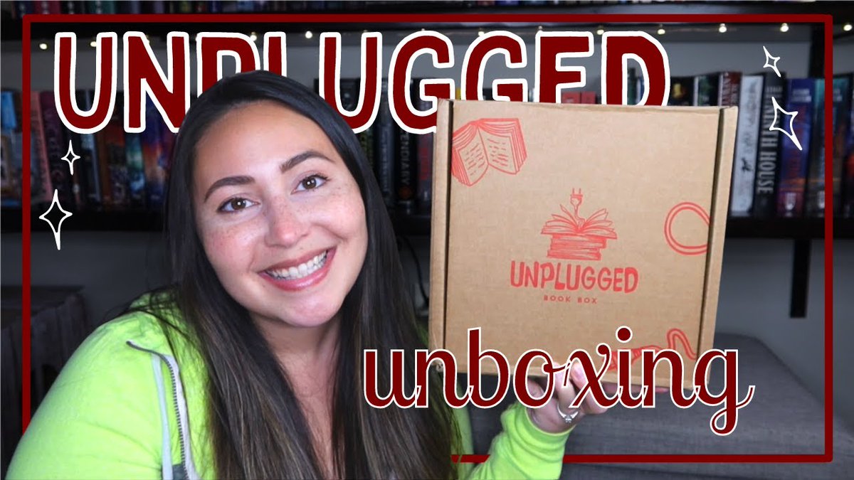 CatsBookCorner's tweet photo. My very first unboxing is live! January's @unpluggedbooks Adult Fiction box was SO GOOD.  I loved everything in it so much! 

https://t.co/Xk0vikuQGM https://t.co/H9bGCirKyq