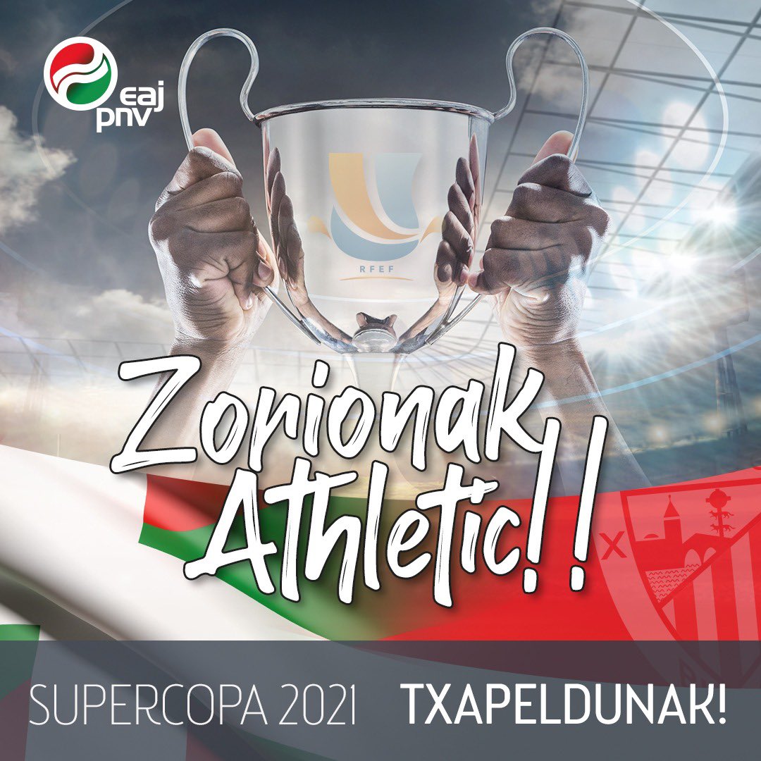 Aupa #AthleticClub ! Gora <a href="/AthleticClub/">Athletic Club</a> !!! #zorionakAthletic
