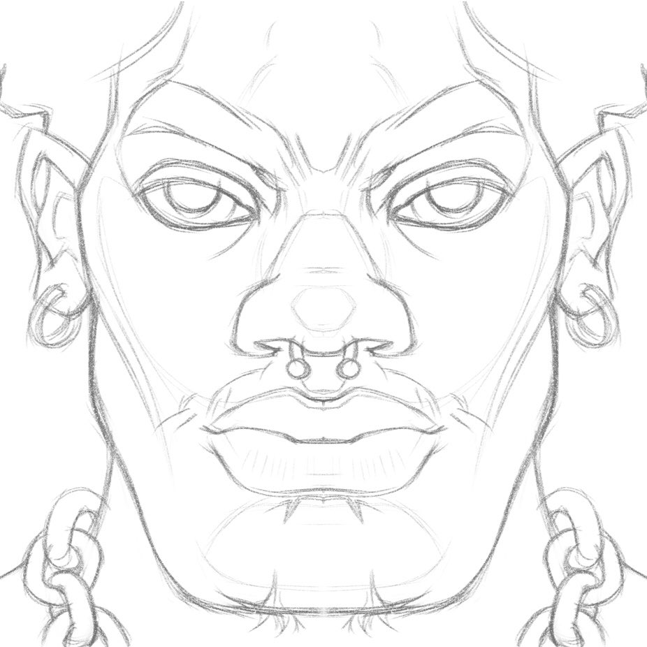 Drawn2Mike's tweet photo. Portrait Practice. #drawn2mike #digitalpainting #digitalportrait #studio509b #adobephotoshop #wacomintuos #urbanportraits #digital_art #digitalillustration #digitalsketch #africanamericanportraits #oneweekportrait #africanamericanmen #process #processsketch https://t.co/V8WsorvBu5