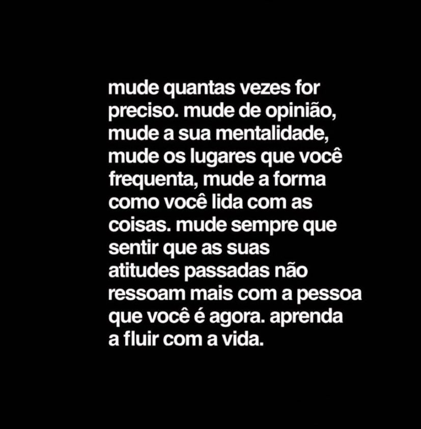 giupolanski's tweet photo. Aprenda a fluir. Não seja o mesmo. Saia das fofocas. Não ache que é superior. Seja você. Esteja em paz! https://t.co/IB2b7y26A8