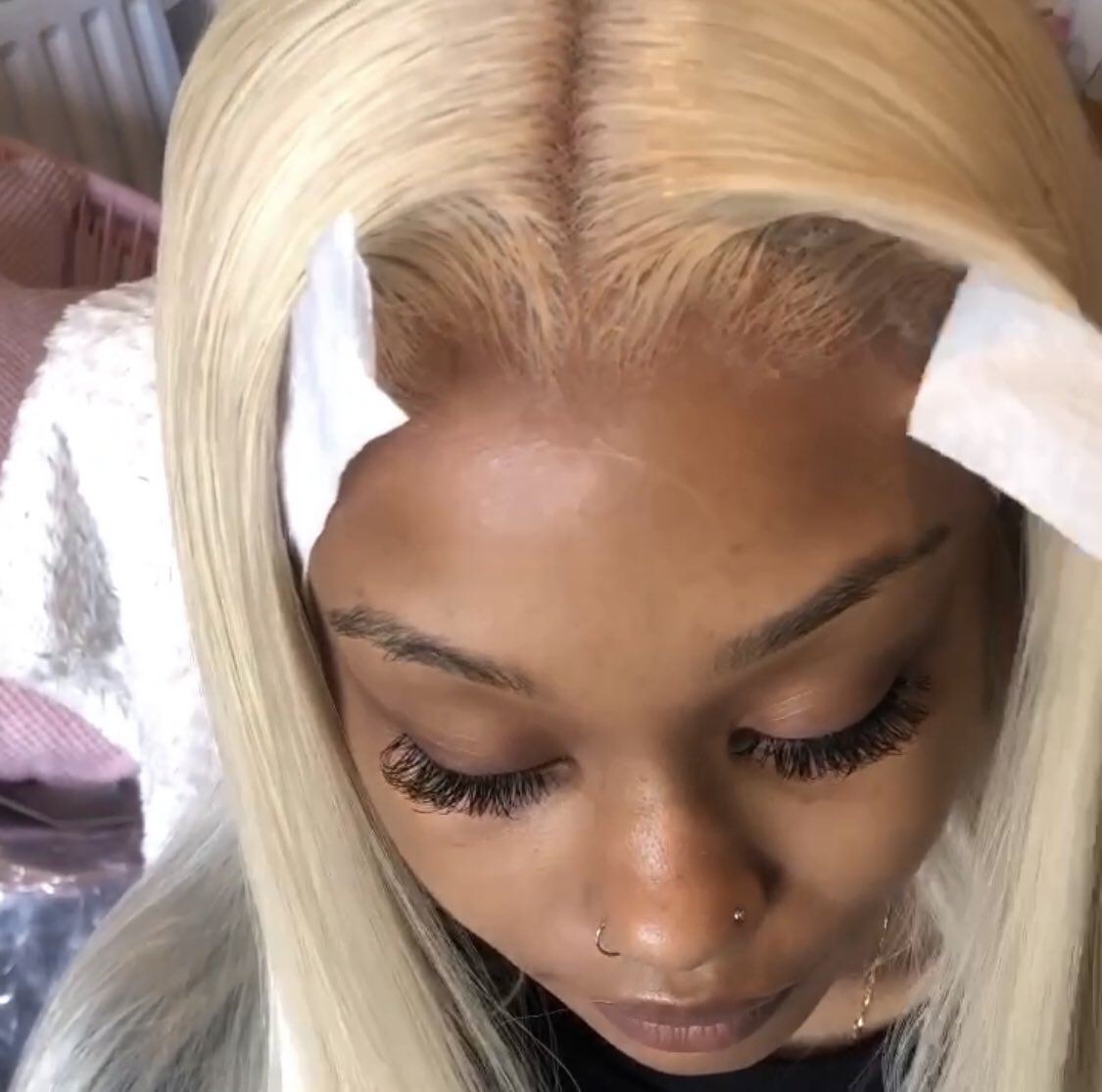 seraiahartistry's tweet photo. Might as well plug myself ‘The Low Hairline Specialist’. Follow me on Instagram @seraiahartistry. Based in NW London. Do hair and makeup. #talkswithAsh https://t.co/6g12se5yUu