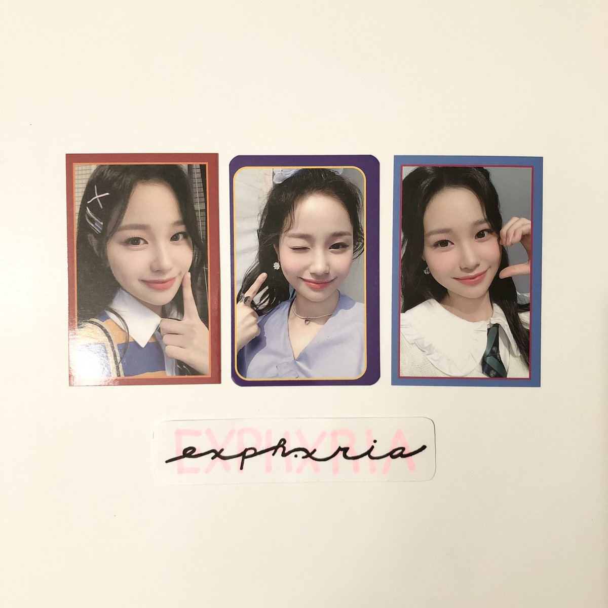 wts/t weeekly we can jihan pcs

$6 shipped per regular ; $8 shipped per preorder (+$1.00 ww)

please dm for availability and read the first 3-4 infos in my carrd exphxria.carrd.co

tags 🏷 photocard soojin jiyoon monday soeun jaehee jihan zoa mmt makestar