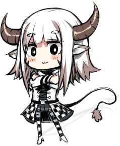 作業中のキャンバスの端に生まれた子 